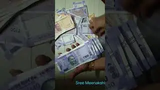 100, 200 Rupee Notes Counting / Counting Sound
