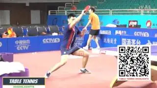 Xu Fei Forehand Topspin Technique Slow Motion 2016 | Table Tennis | Penhold