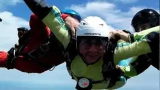 Scott Johnston's First skydive at Grand Bend Ontario