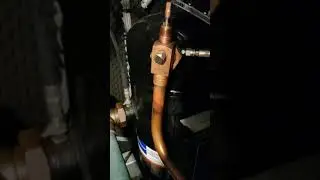 Remplissage d'un compresseur en huile par dépression (à l'aide d'une pompe à vide)