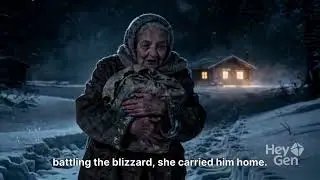 93 Year Old Widow Saves a Freezing Tiger Cub | A Miracle Happens in Her House