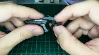 RG #23 Build Strike Gundam weapon hand issue solution