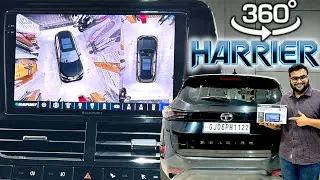Tata Harrier 360 Degree Camera Installation ✅ Blaupunkt Los Angeles 1050 😍Harrier Modified #harrier 