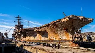 Мы купили старый авианосец USS Abraham Lincoln за 4000 долларов и восстановили его до стоимости в 9