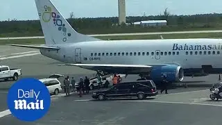 Crews unload bodies of Chris Cline and family after crash