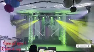 47. Yellow River lighting ( Beam YR-80 & Spot YR-150 )  ( QLC+ 4.13.0 ) (led moving head light)