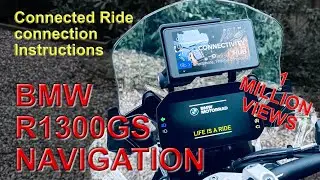 How To Connect Your Phone & Cardo/any Coms To Bmw Gs R1300 - New Connected Ride
