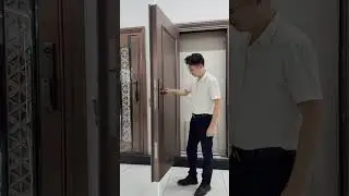 a high-end stainless steel door #doors #foryou #steeldoor #aluminium