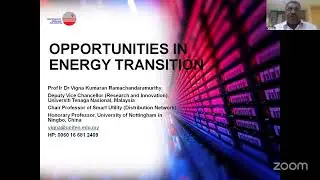 Generic Talk Series #35  on  Sustainability in Action Through the Use of Electric Vehicles