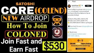 How To Join Colend Free Mining On Satoshi App | Satoshi App New Airdrop Coming | Earn Free Colend