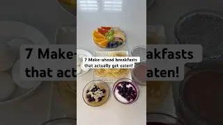 My Go-To Make-Ahead Breakfasts for Busy Mornings | Part 1