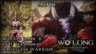 Wo Long: Fallen Dynasty - Aoye (Lv 1, Solo, +0 Weapon, Morale Rank 0)