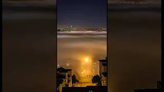 Fog in San Francisco #fog, #mist, #weather, #nature, #landscapephotography, #moodygrams