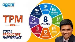 Total Productive Maintenance in Tamil / 8 Pillars of TPM / Lean coach Yatheesh.P  /agam consultancy