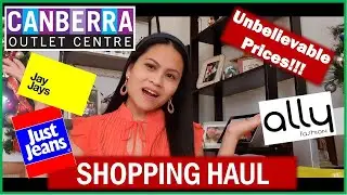 Massive Haul from Canberra Outlet Centre - Ft JAYJAYS, ALLY and JUST JEANS | TRY ON CLOTHING HAUL