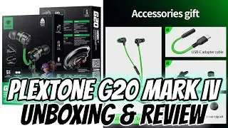 🎧 PLEXTONE G20 MARK IV Gaming Earphones | Unboxing and Review