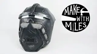 DIY Robot Mask: made from foam