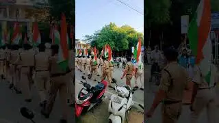 Rally of police department Assam nagaon #india #police