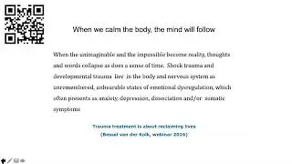 Tools for Emotional First Aid: Grounding, Resourcing, and Somatic Imagery in Trauma Healing
