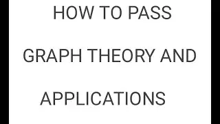 CS6702 - GRAPH THEORY AND APPLICATIONS IMPORTANT QUESTIONS