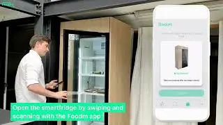Foodm app on, RFID fridge