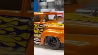 Taking this Hot Wheels 1956 Ford F-100 from Monster Truck to Lowrider