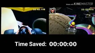 [MK7] Rainbow Road Glitch Comparison