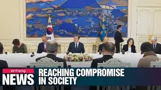 Pres. Moon says it's hard to find compromise without the truth...