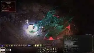 Wizard vs Adra Dragon solo, melee