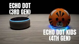 Echo Showdown - Echo dot 3-го поколения против Echo dot kids 4-го поколения