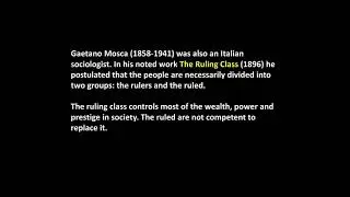 Elite theory