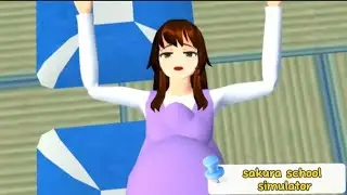 Video Kompilasi Sakura hamil dan melahirkan makan sushi ~ sakura school simulator