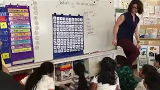 1st Grade Math Talk with 100 Chart