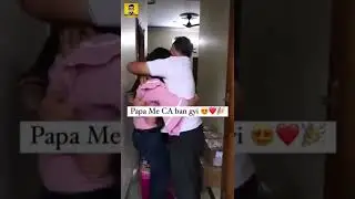 CA Result reaction 🫣| real Happiness | motivation 🔥 #shorts