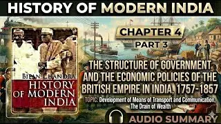 CH - 4 PART 3 | Transport and Communication | Drain of Wealth | HISTORY OF MODERN INDIA #viralvideo