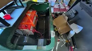 Temgo 51.2V 100AH LiFeP04 golf cart battery upgrade from 36 volt lead acid solenoid and controller 