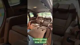 BEST IN LUXURY INNOVA HYCROSS RECLINER SEATING |@HybridCustoms #9988229191 #innova #youtubeshorts