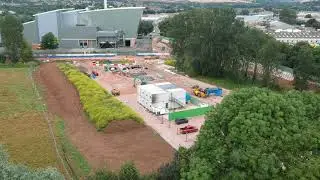 Marsh Barton Rail Station Construction Site, Exeter