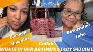 Коллаборация с WIMB!! Сумка Brahmin Stacy с @carmenhawkins7028!!!💖💖