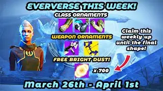 This Week's Eververse Items!-Destiny 2