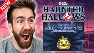 *NEW* Halloween Rocket League Update Is HERE! (Golden Pumpkins, New Items, New Game modes)