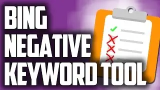Negative Keyword Generator - Bing Negative Keyword Tool