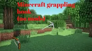Minecraft grappling hook no mods(bow edition)
