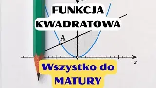 Matura 2026: Funkcja kwadratowa – te wzory MUSISZ znać! #matura #wzory