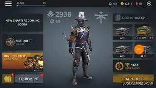Opening a Legendary chest.Shadow fight 3