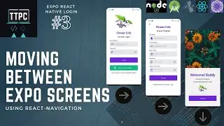 Move From One Screen To Another In React Native | React Native Login System #3