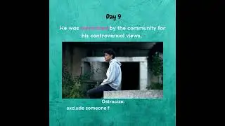 One Word a Day: Day 9 ostracize