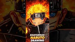 This Naruto Drawing Took Me Hours 😮&zwj;🔥 | Anime Art | #shortsindia, #narutofans