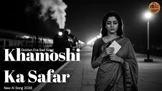 Khamoshi Ka Safar | Golden Era Sad Hindi Song | 1960s–70s Bollywood Orchestral Melody #oldisgold