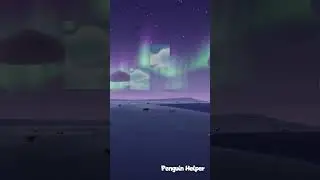 aesthetic of South Pole in our game #PenguinHelper